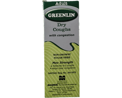 Adult Greenlin with congestion