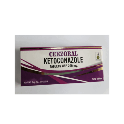 Ceezoral Ketoconazole Tab 200mg X 10.