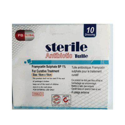 Sterile Tin Antibiotic Tulle