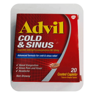Advil Cold & Sinus Tab X20