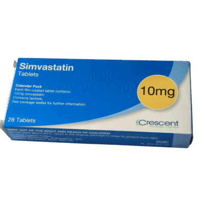 Simvastatin 10mg Crescent X28