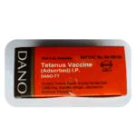 Tetanus Vaccine 50×0.5ml Ampoules Inj