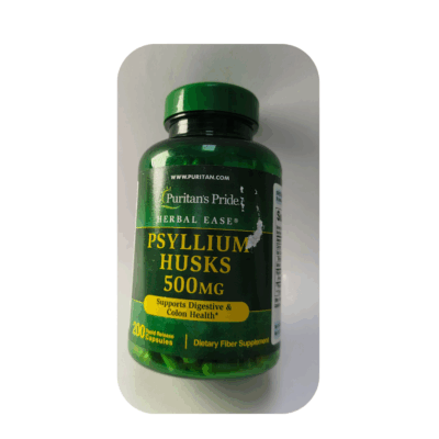 Psyllium Husks 500mg X200cap
