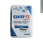 Exacef-Tz Injection 1000mg+125mg