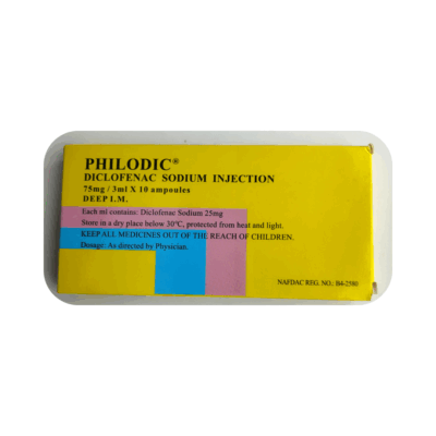 Philodic Diclofenac Inj  X 10 Per Vial